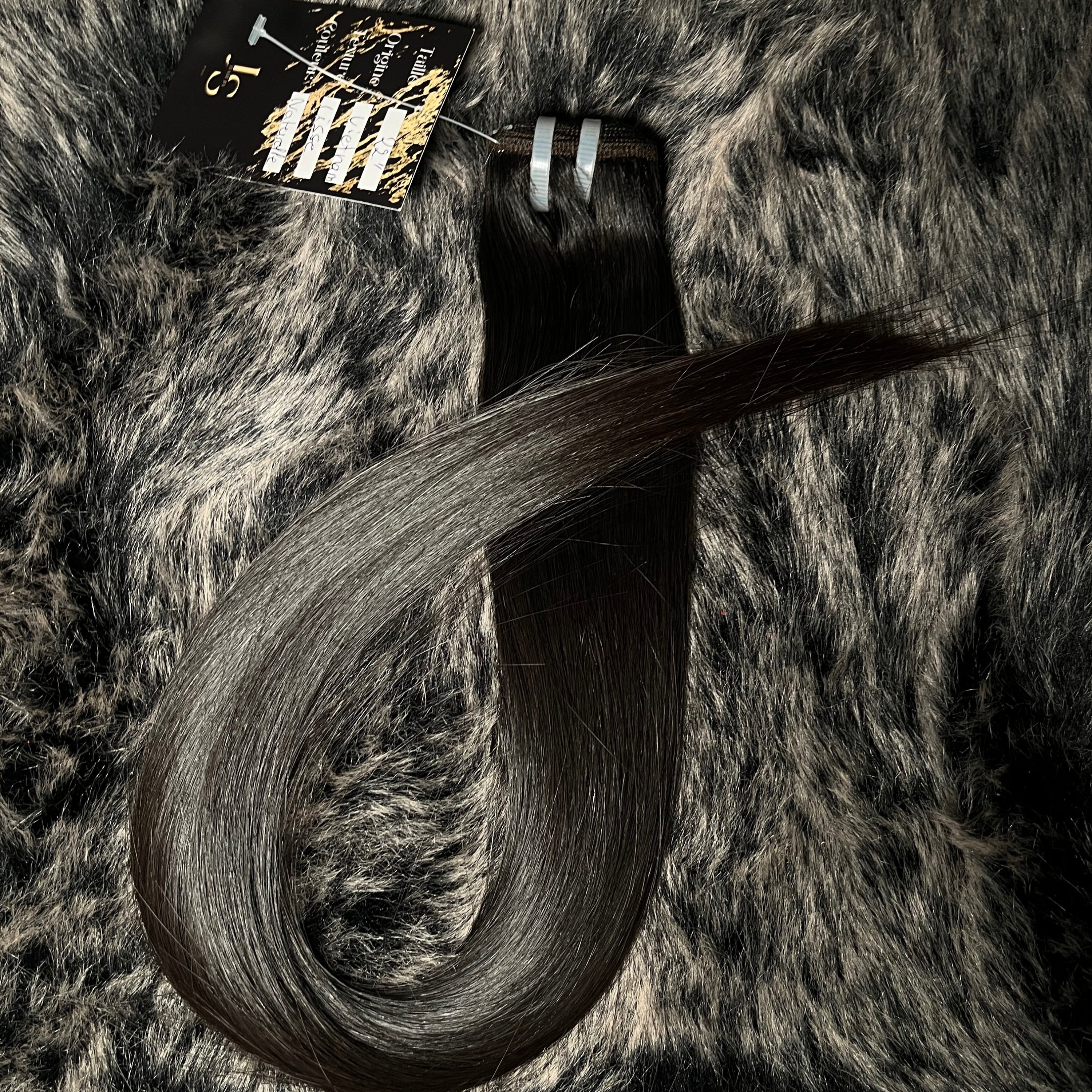 Raw hair lisse