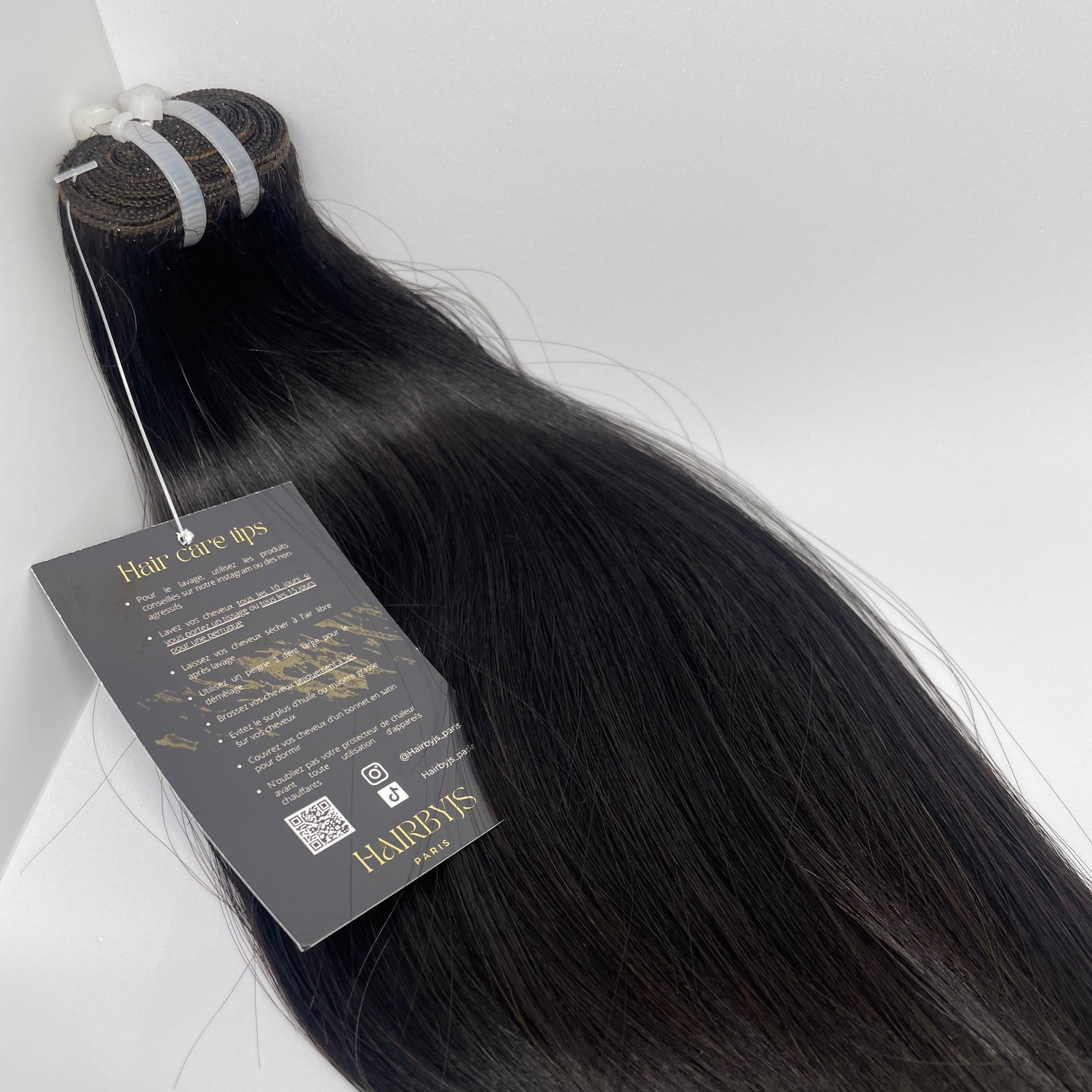 Raw hair lisse
